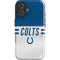 NFL Indianapolis Colts White Striped iPhone 16 Impact Case